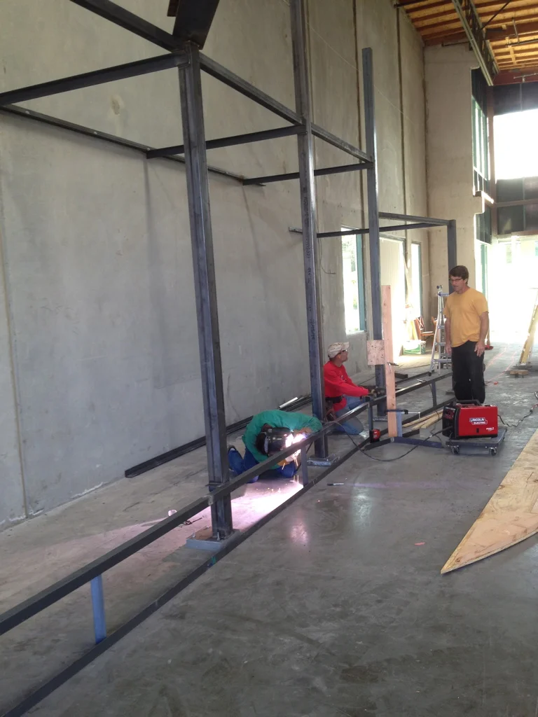 The Wall Climbing Gym Construction – Vista