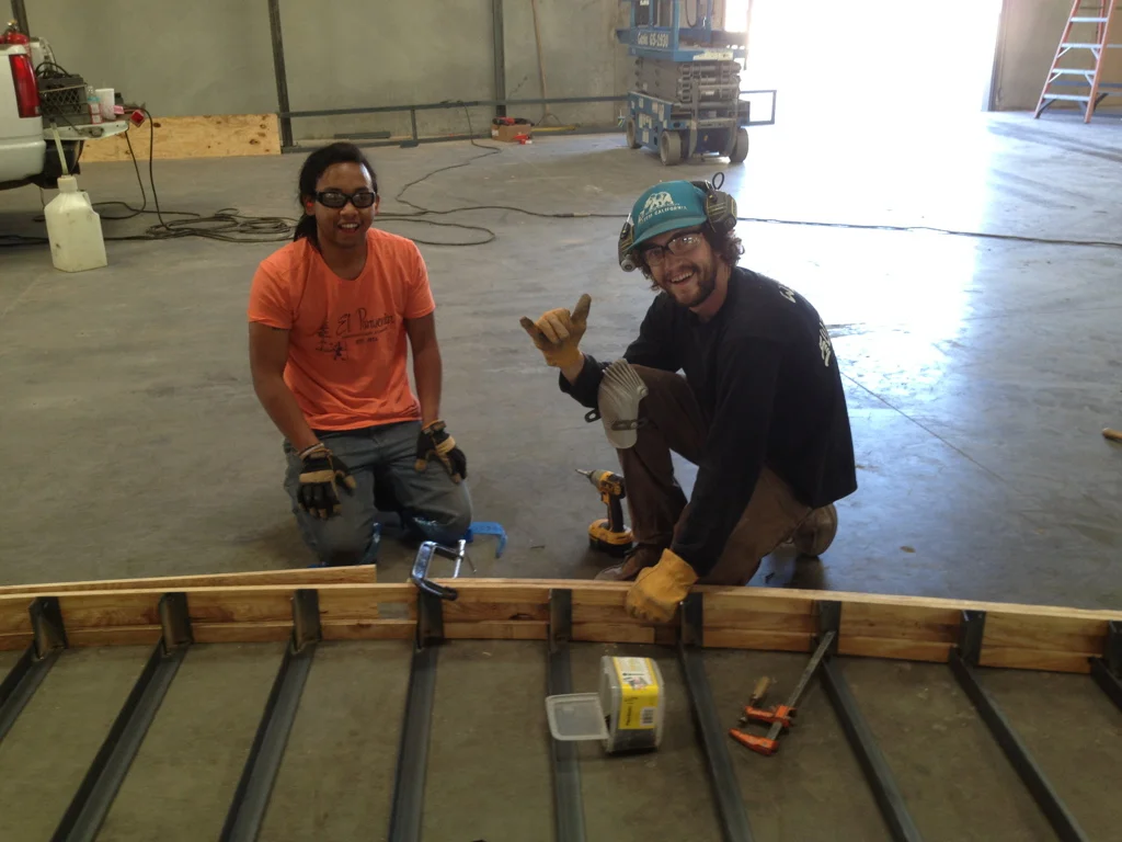 The Wall Climbing Gym Construction – San Diego CA