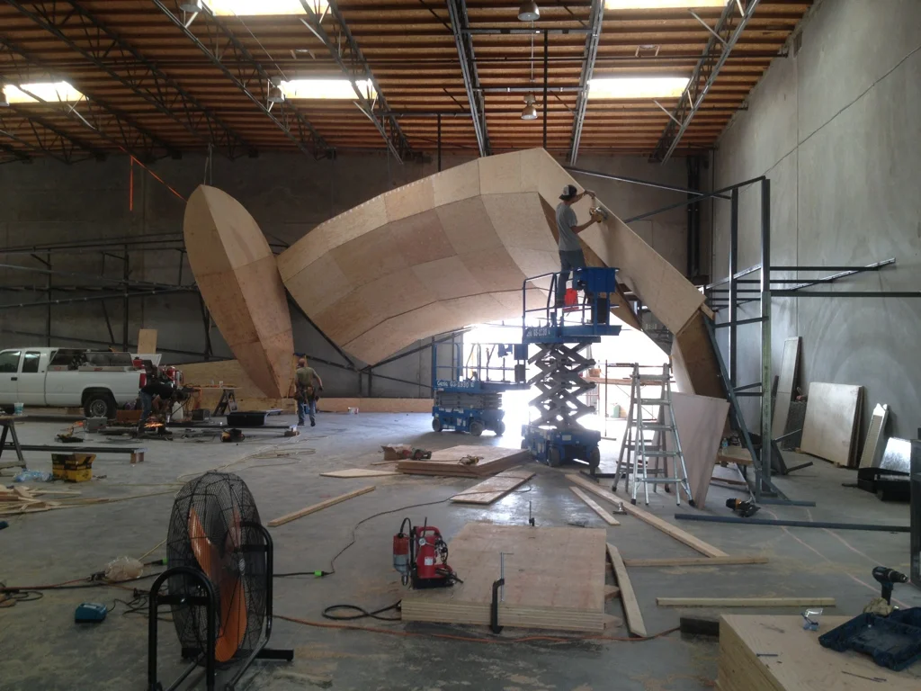 The Wall Construction – Rock Climbing Gym