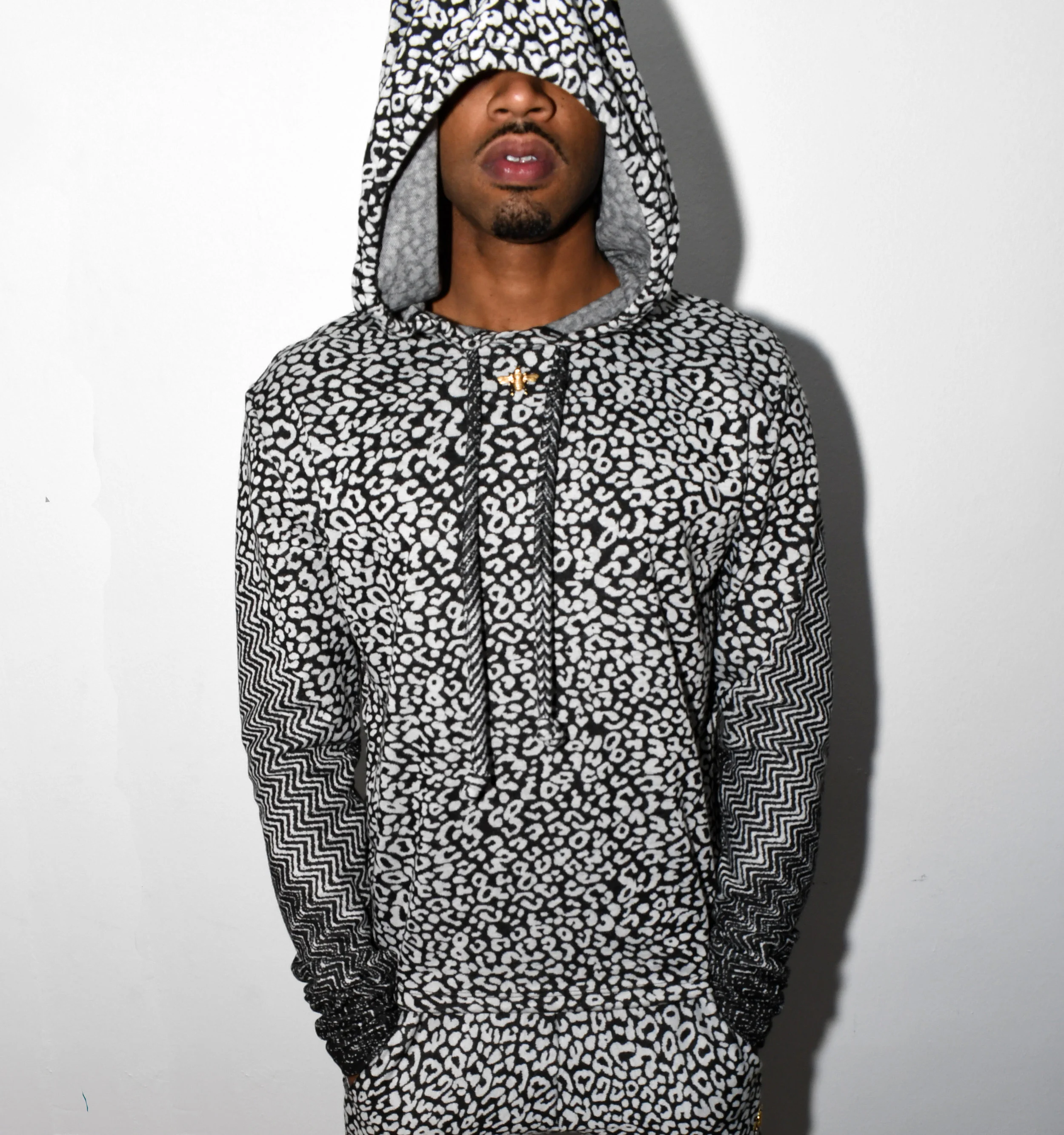 Barth Geometric Leopard Hoody