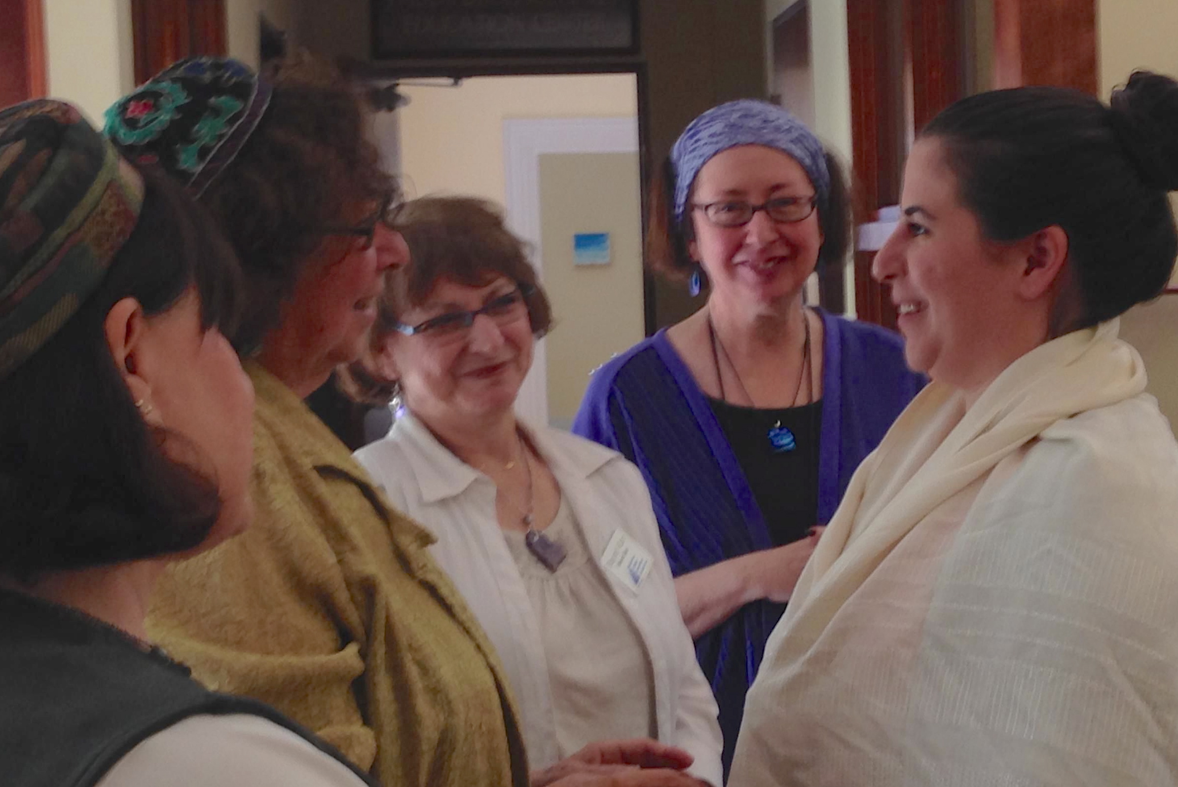 The Beit Din welcomes a new member into the Jewish community