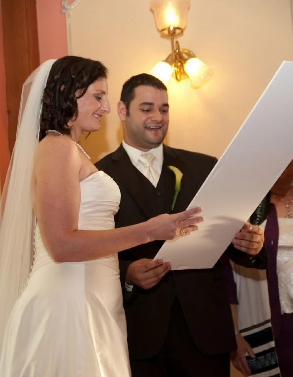 Reading the Ketubah