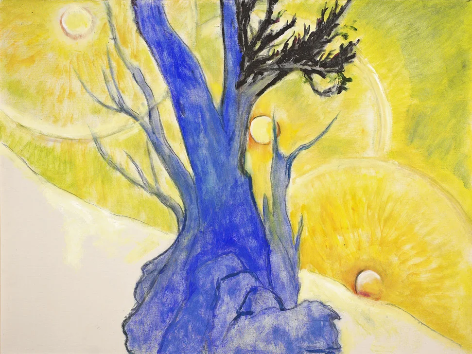 Bristlecone Pine, 1983, oil on canvas, 36 x 48 inches; 91.4 x 121.9 centimeters