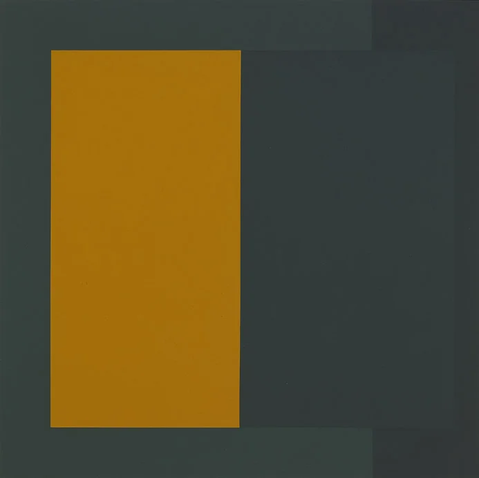 Richard Wilson, Takkakan Study, 1988, acrylic on paper, 15 x 15 inches; 38.1 x 38.1 centimeters