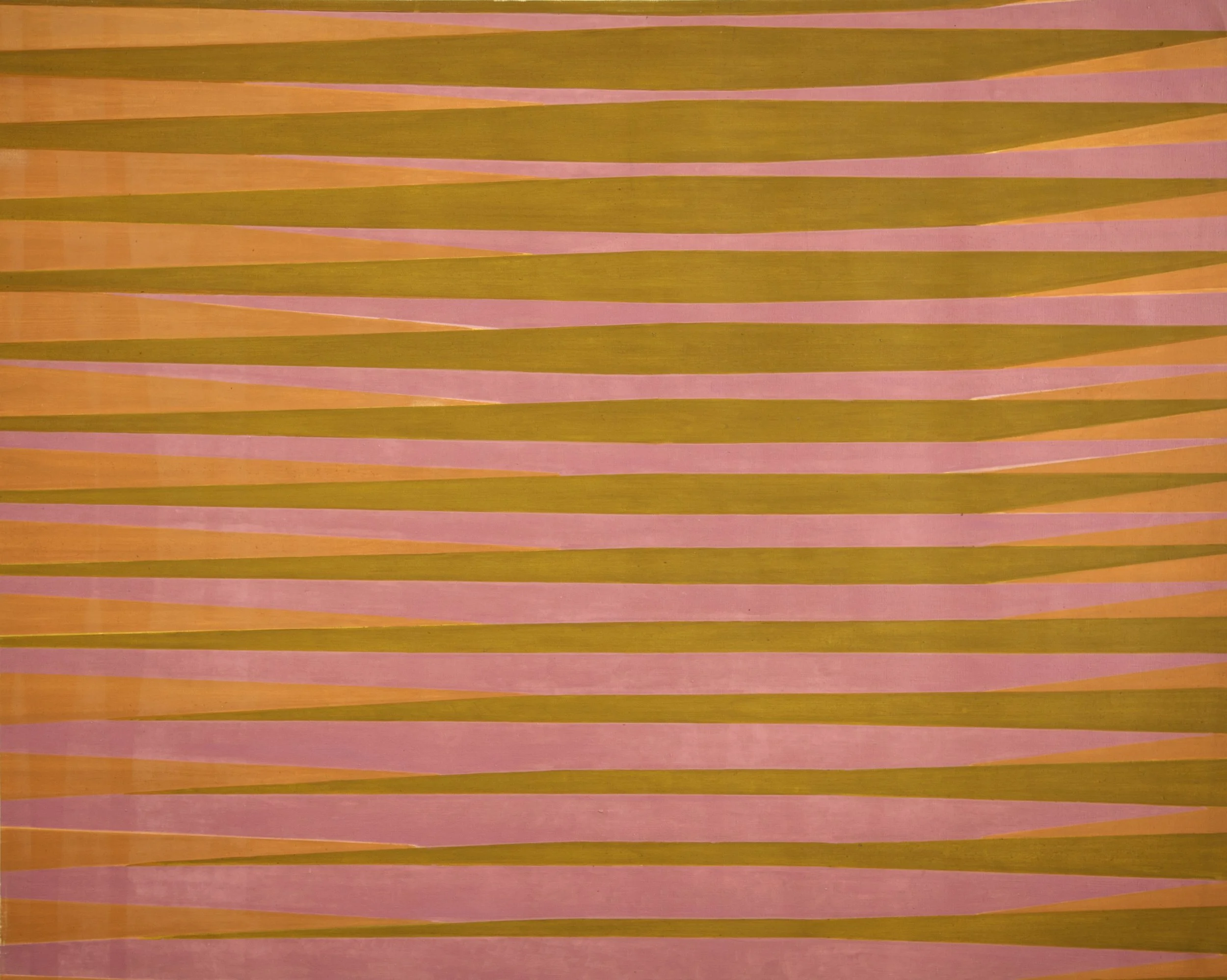 Michael Kidner (1917–2009) Stripes Study for Bill , 1962 oil on canvas 47 3/4 x 59 1/2 in. (121.3 x 151.1 cm) LSFA# 14069