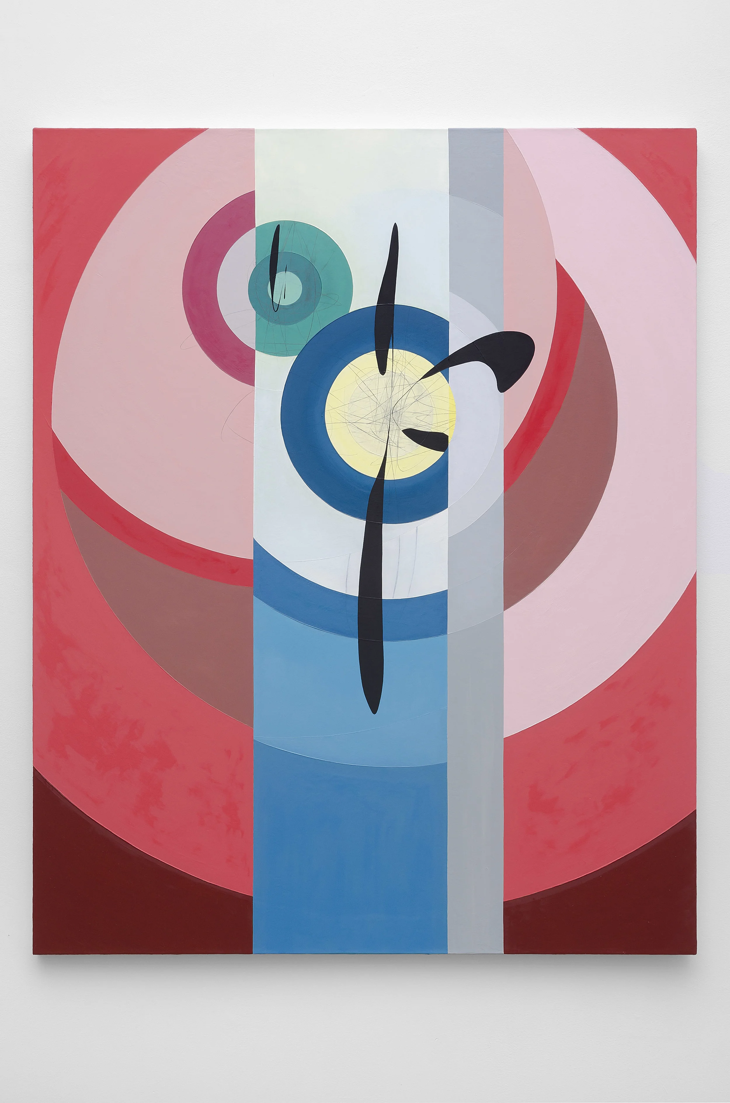 Seann Brackin (b. 1976) Our Time , 2018 oil and graphite on canvas 60 x 48 inches; 152.4 x 121.9 centimeters