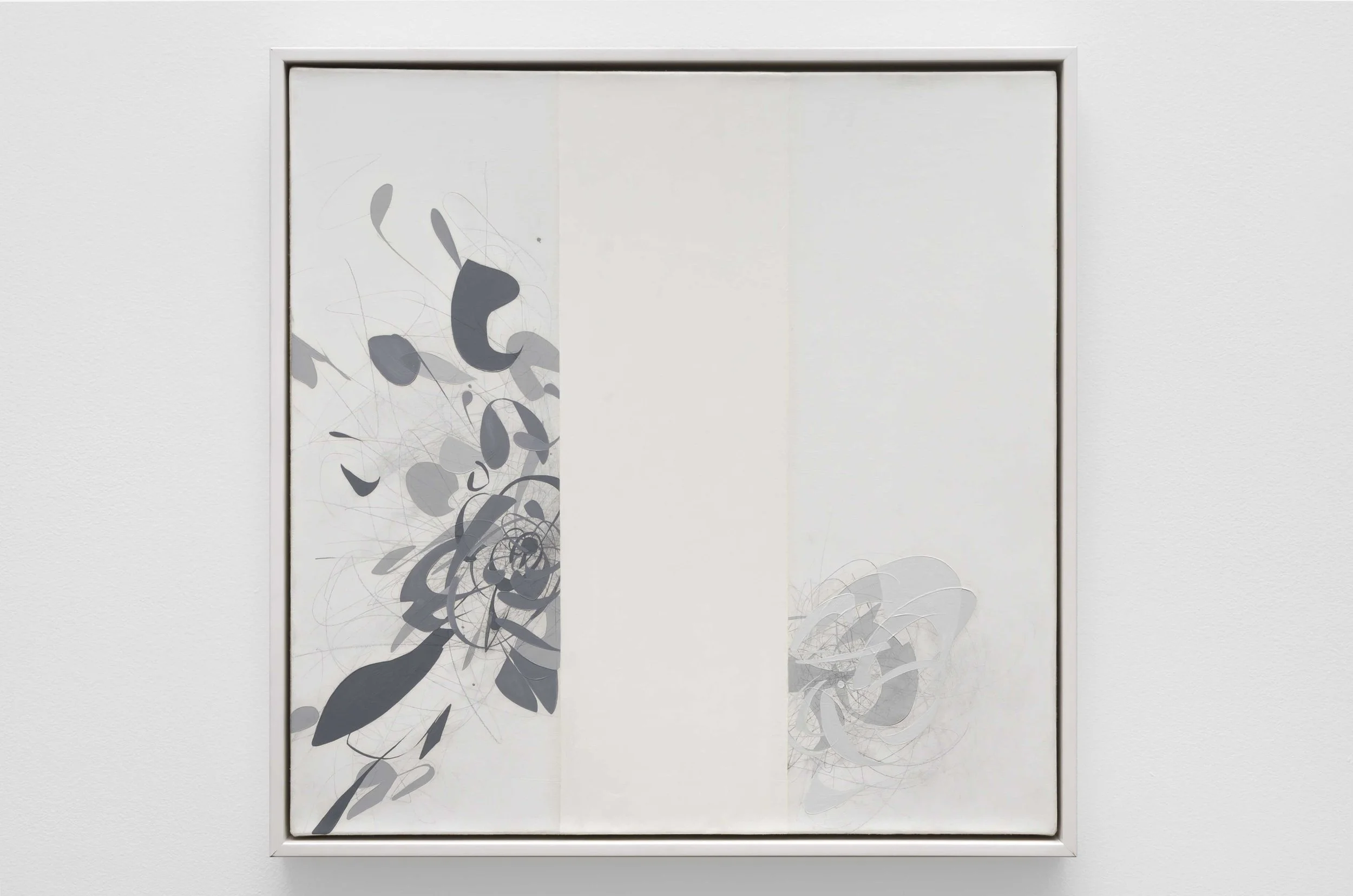 Seann Brackin (b. 1976) Future Vision , 2018 oil and graphite on canvas 20 x 20 inches; 50.8 x 50.8 centimeters