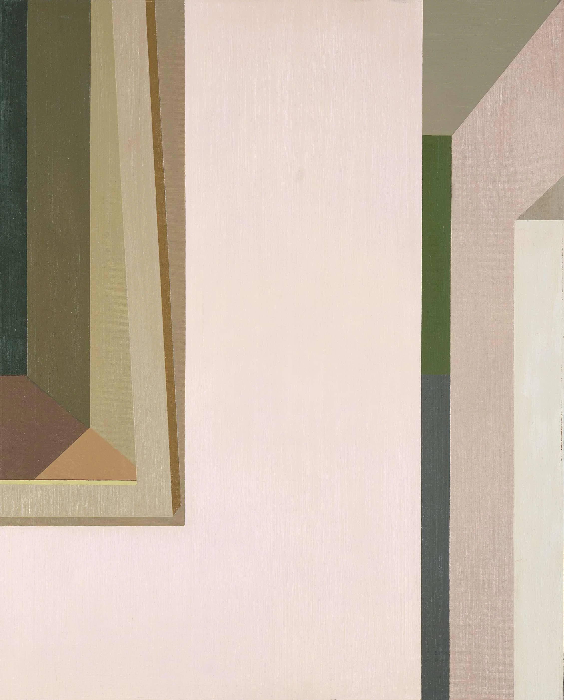 Helen Lundeberg (1908-1999) Untitled (Interior with Doorway) , 1962 oil on canvas 30 x 24 inches; 76.2 x 61 centimeters