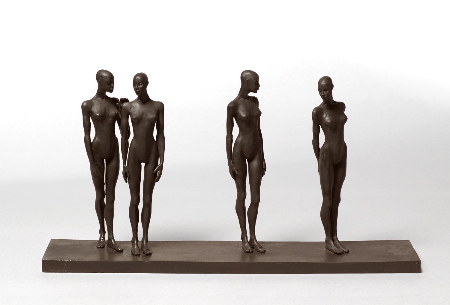 The Comment , 2019 bronze 11 1/2 x 21 3/4 x 4 inches; 29.2 x 55.2 x 10.2 centimeters $16,000.00