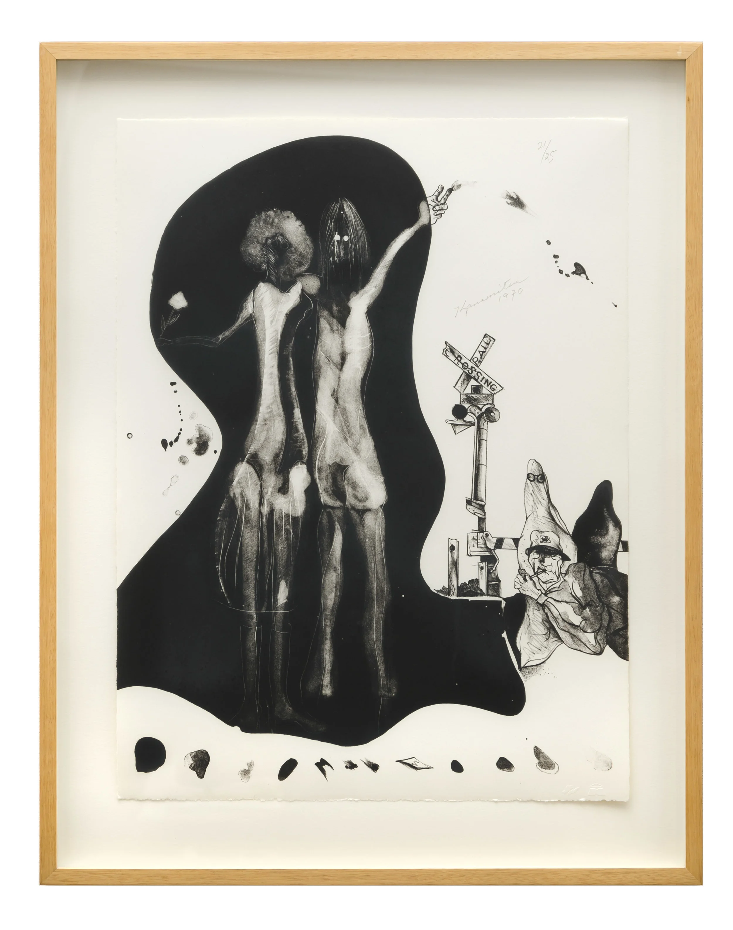 Hitchhiker Ghost , 1970 Ed. 21/25 lithograph 20 x 15 inches; 50.8 x 38.1 centimeters $1,200