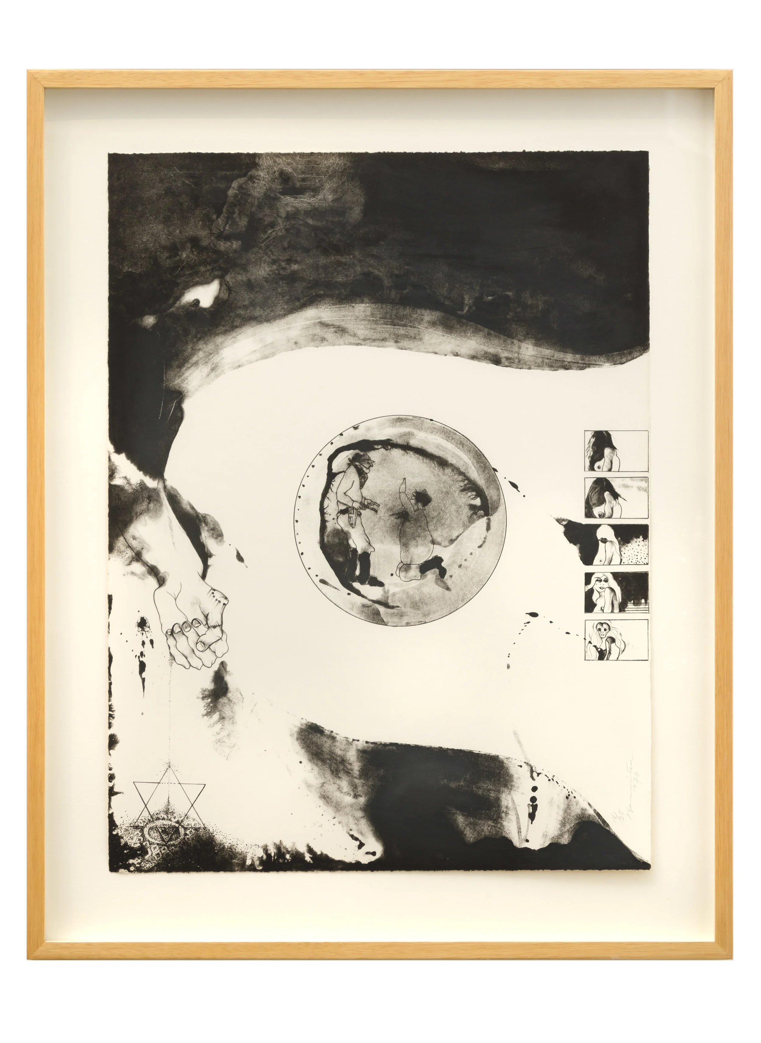 The Movieland , 1970 Ed. 18/25 lithograph 20 x 15 inches; 50.8 x 38.1 centimeters SOLD