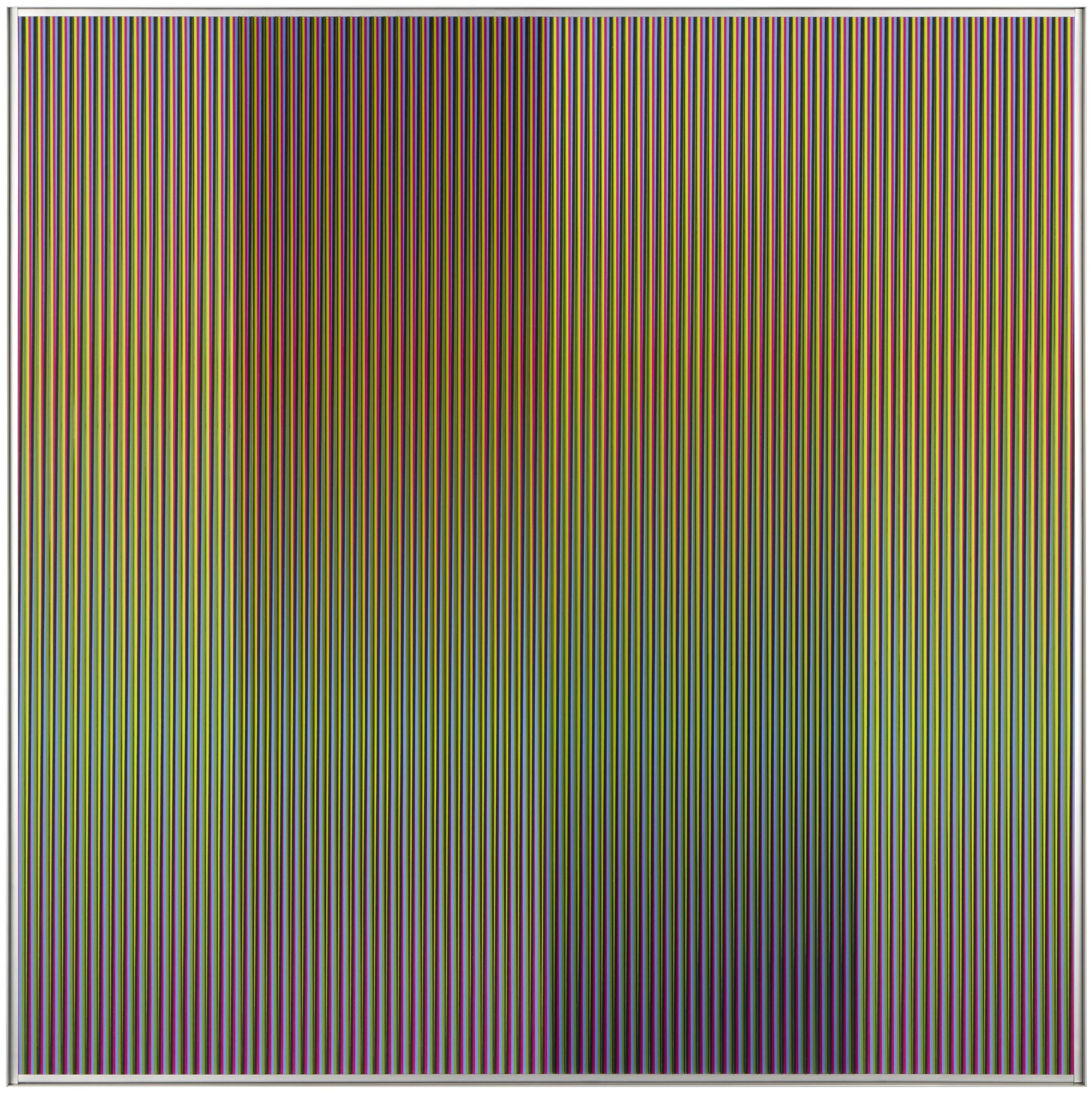Physichromie no. 1863 , 2013 mixed media 39 3/8 x 39 3/8 inches; 100 x 100 centimeters