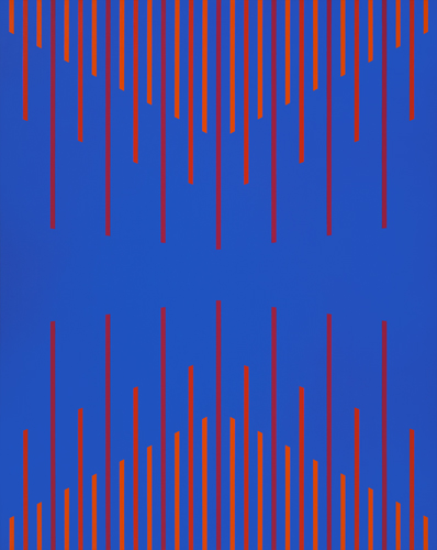 #25 , 1976 oil on canvas 59 1/2 x 48 inches; 151.1 x 121.9 centimeters