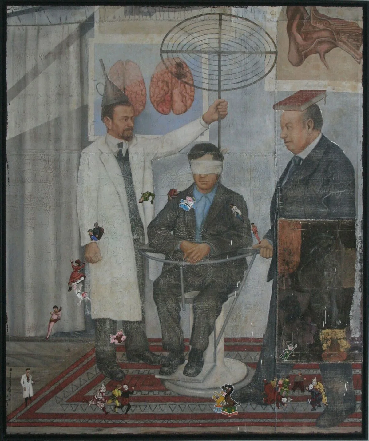 Armando Romero (b. 1964) Provider of Dreams , 2007 oil on canvas 70 3/4 x 55 inches; 179.7 x 139.7 centimeters 