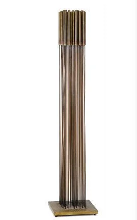 Tonal Sculpture , circa 1970 beryllium copper 34 x 8 x 8 inches; 86.4 x 20.3 x 20.3 centimeters