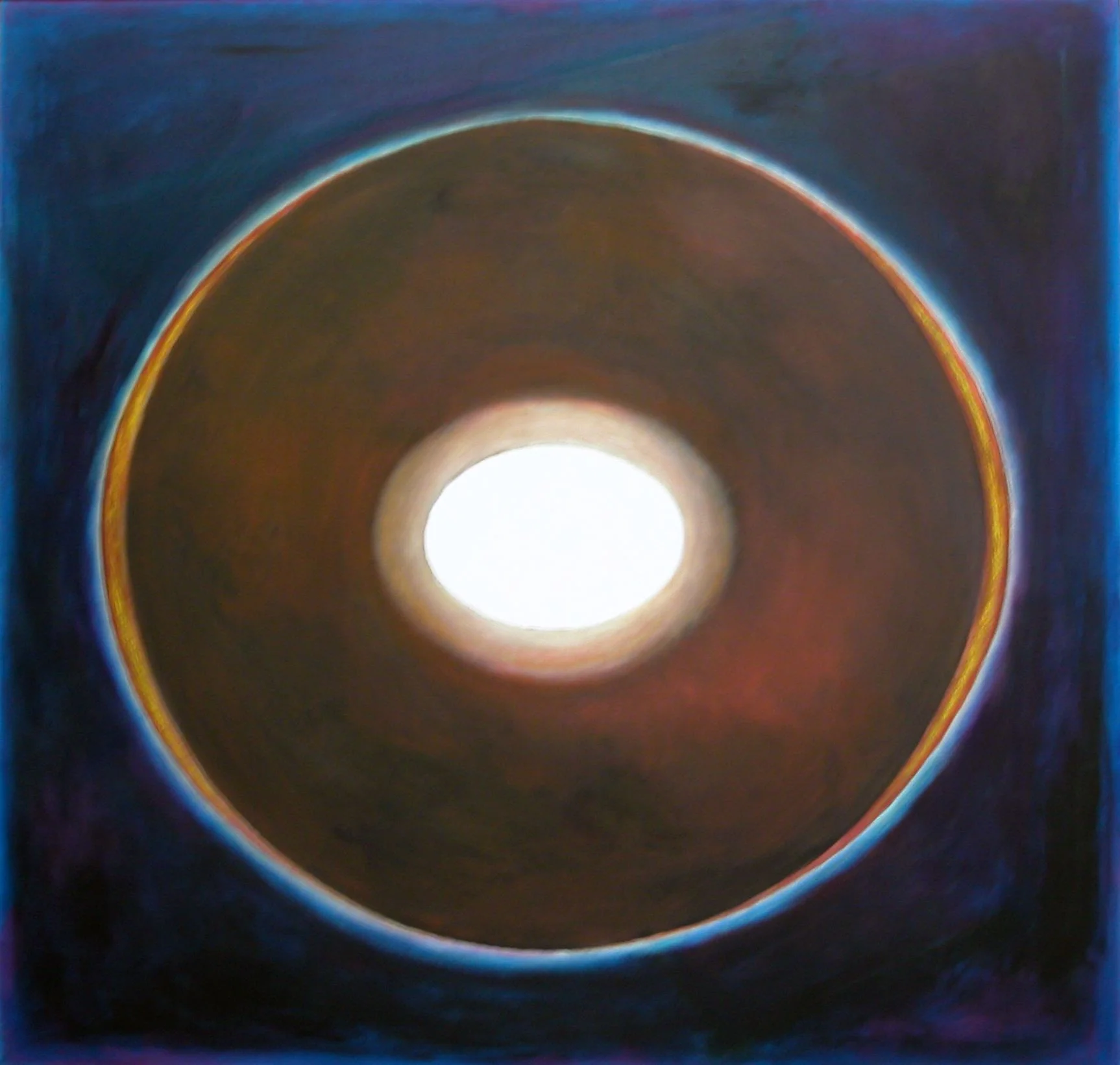 Frederick Wight (1902-1986) Source of Light , 1961 -1976 oil on canvas 49 x 51 inches; 106.7 x 190.5 centimeters