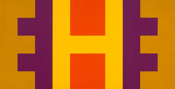 #9 , 1965 oil on canvas 25 1/2 x 51 inches; 64.8 x 129.5 centimeters