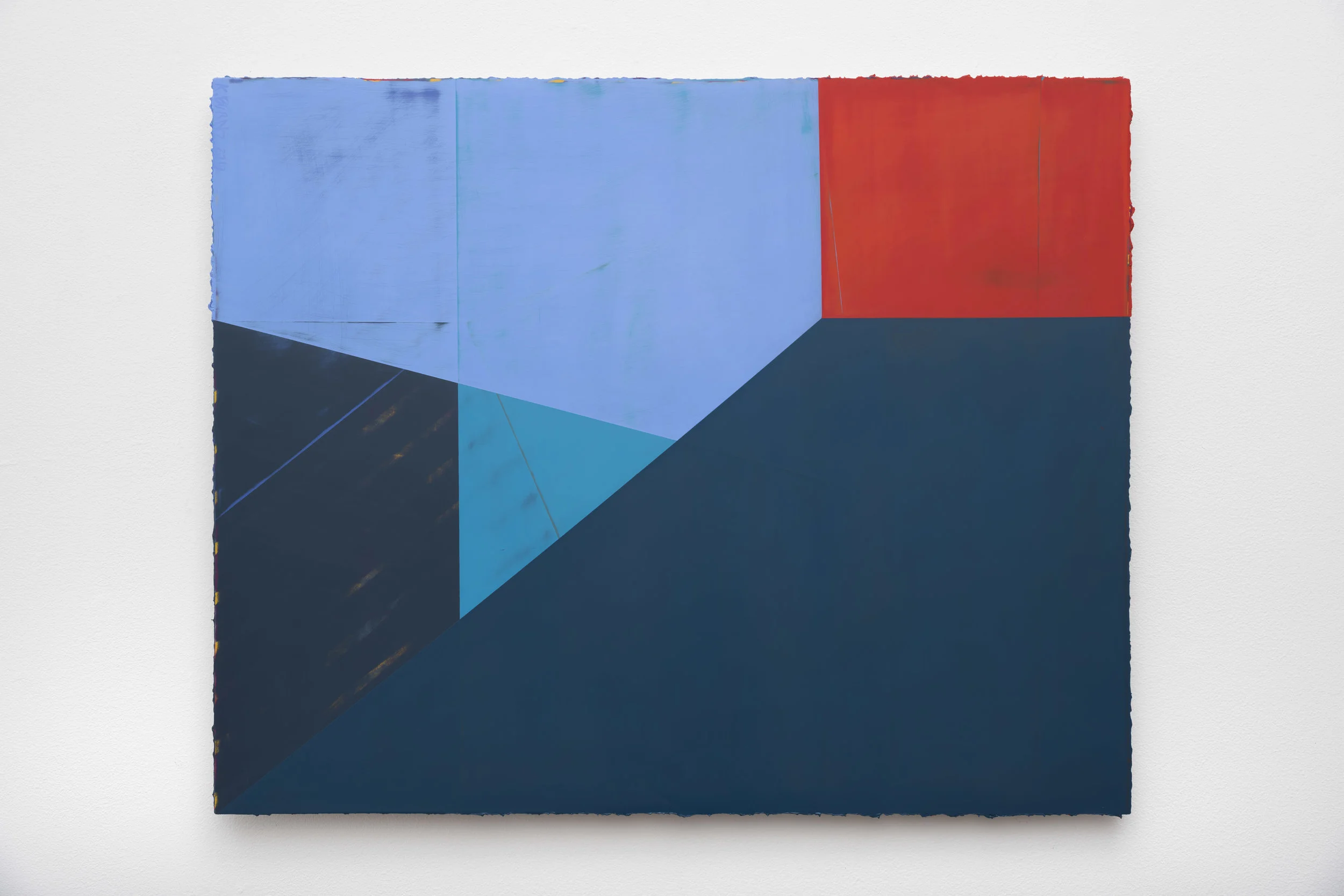 2:38 PM 2/14/19, 2019 oil on Alu-DiBond 24 x 30 inches; 61 x 76.2 centimeters