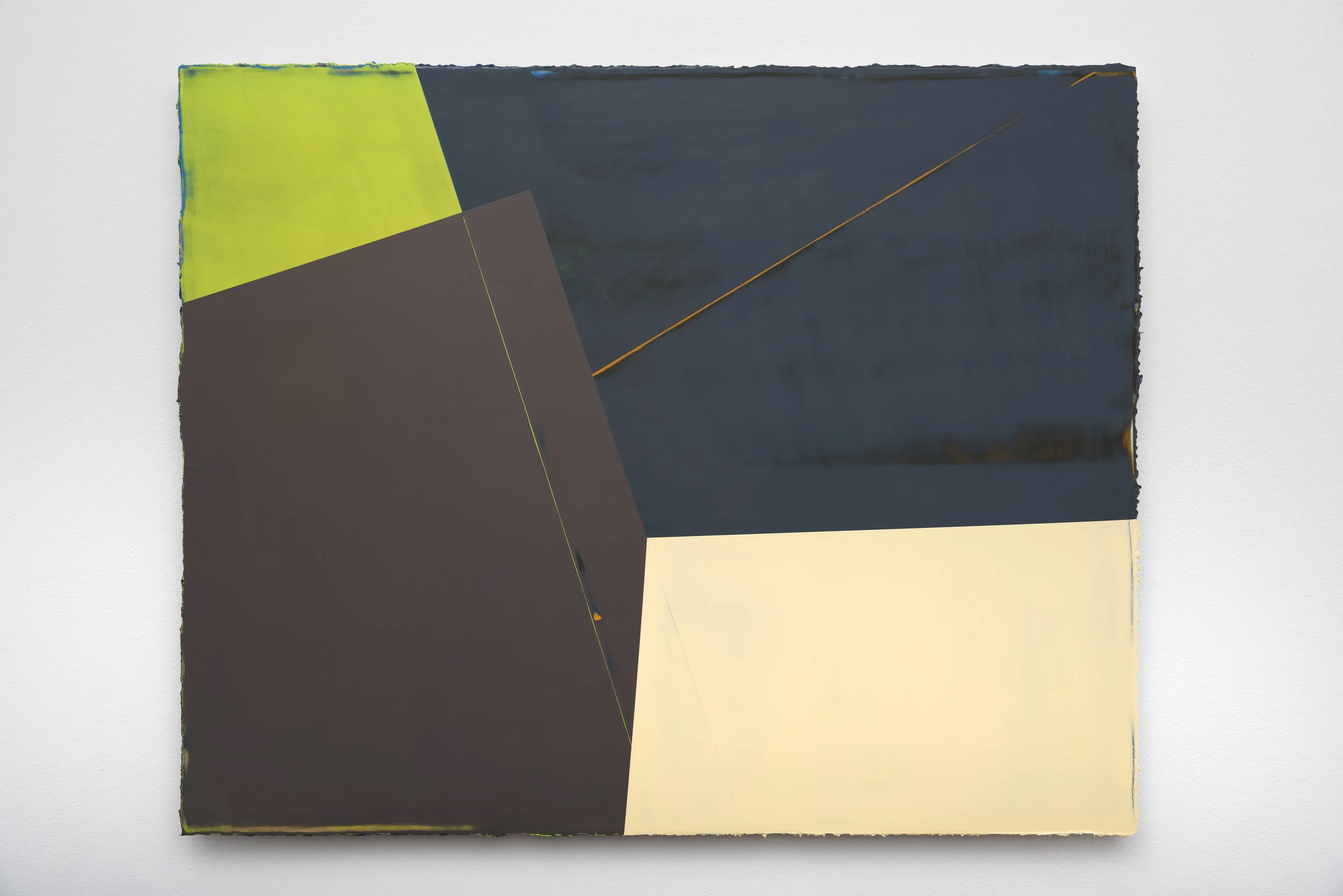 5:01 PM 2/9/19, 2019 oil on Alu-DiBond 24 x 30 inches; 61 x 76.2 centimeters