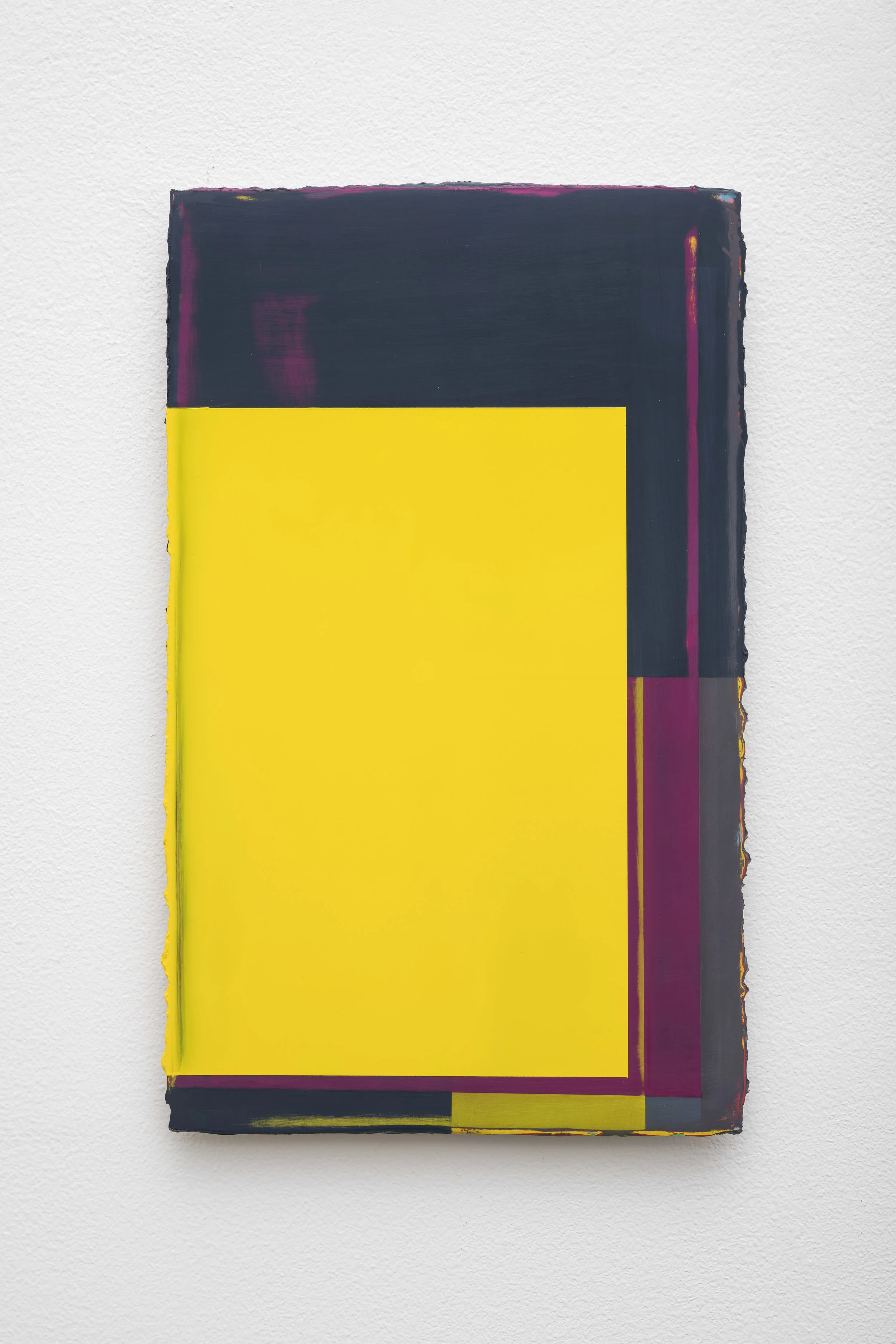 3:22 PM 5/30/18, 2018 oil on Alu-DiBond 12 1/2 x 7 1/2 inches; 31.8 x 19.1 centimeters