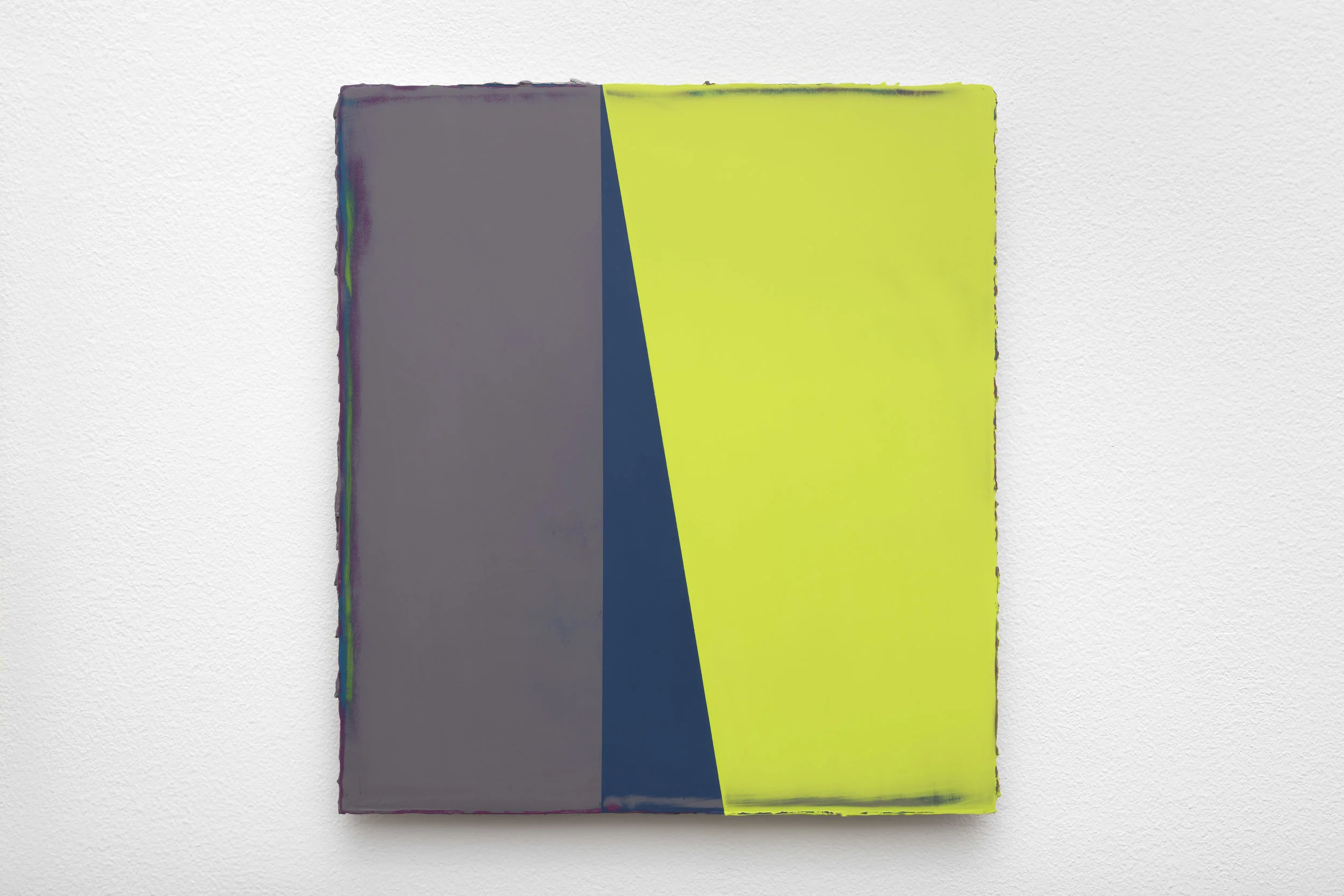 8:50 AM 3/10/19, 2019 oil on Alu-DiBond 10 x 11 inches; 25.4 x 27.9 centimeters