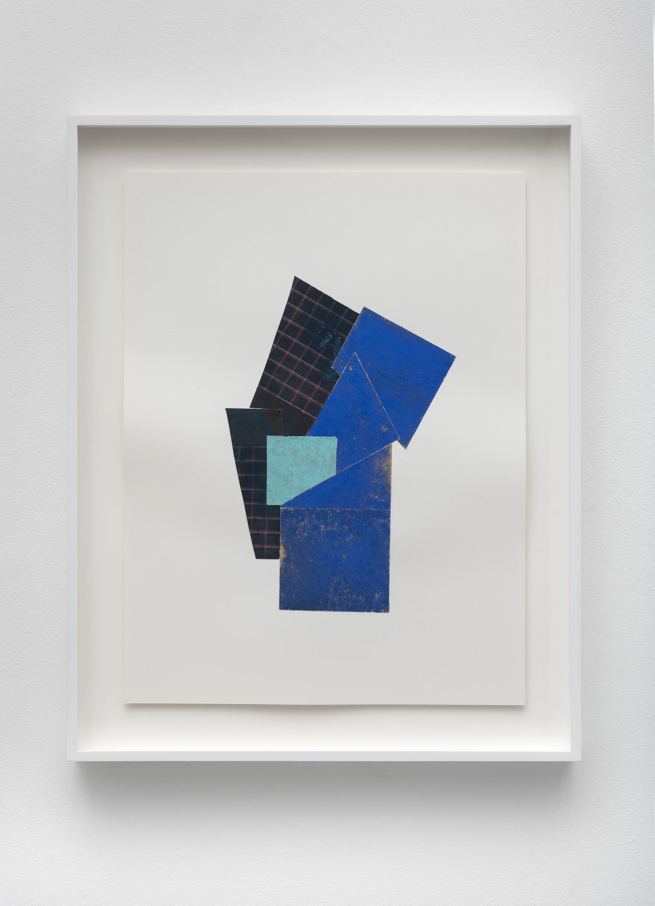 Structure IV, 2019 sandpaper and dried pigment/painting rags on board 20 x 15 inches; 50.8 x 38.1 centimeters