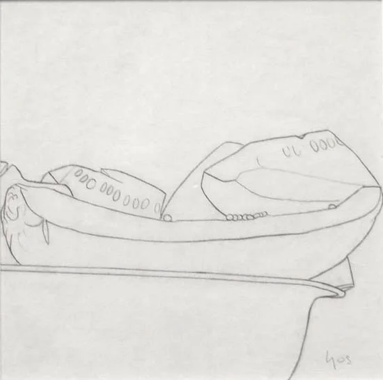 Still Life VI , 1996 pencil on paper 10 x 9 3/4 inches; 25.4 x 24.8 centimeters