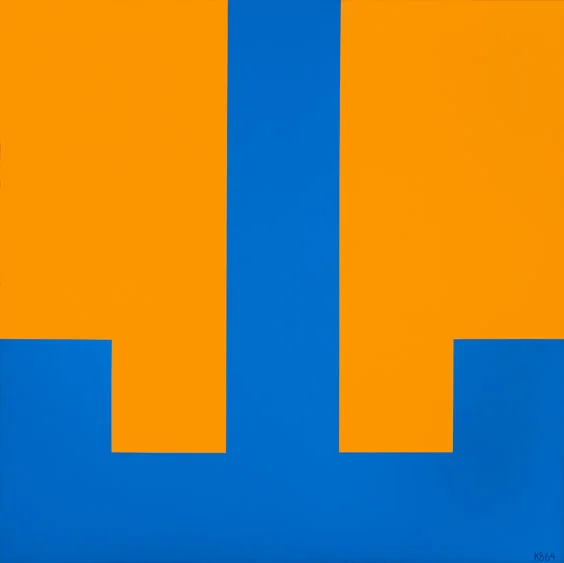 #39 , 1964 oil on canvas 42 x 42 inches; 106.7 x 106.7 centimeters