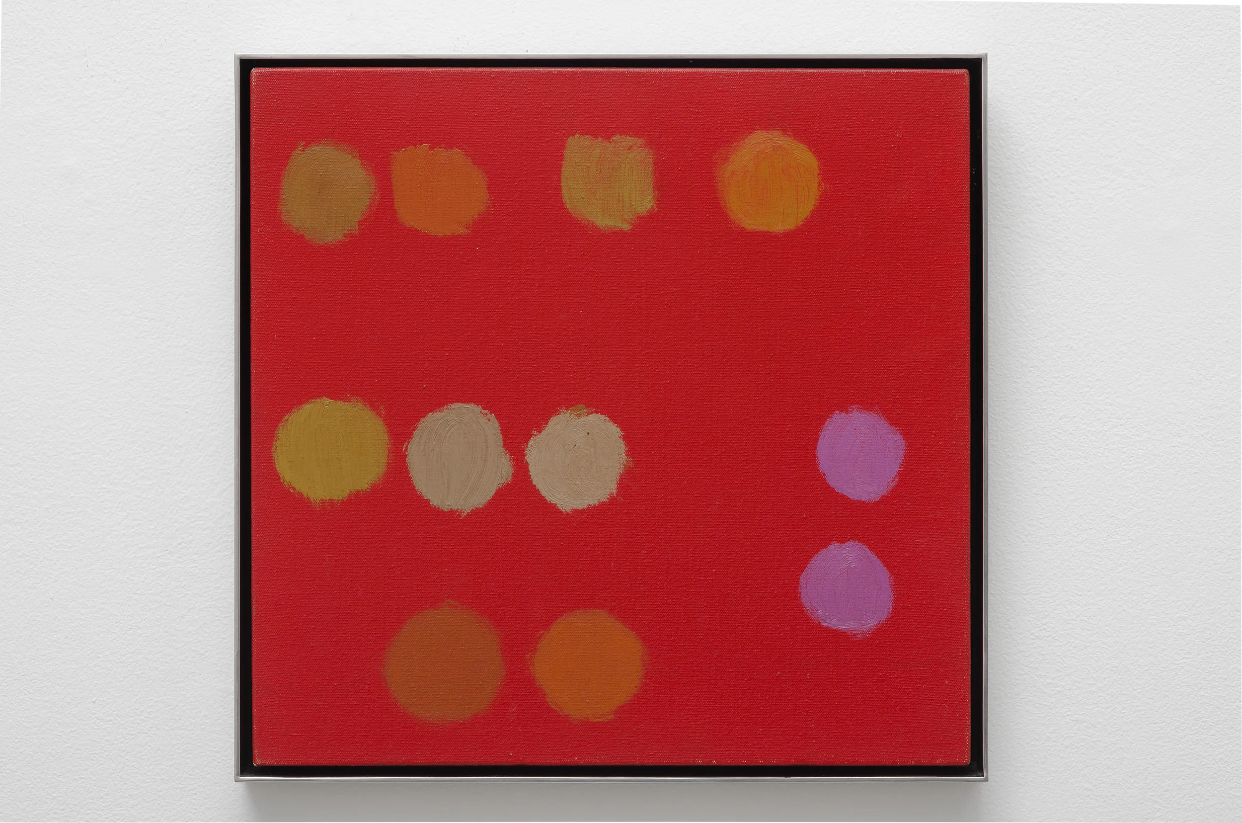 Untitled, 1969 oil on canvas 15 x 15 inches; 38.1 x 38.1 centimeters