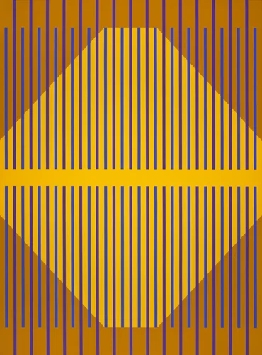 #4 , 1976 oil on canvas 62 1/2 x 48 inches; 158.8 x 121.9