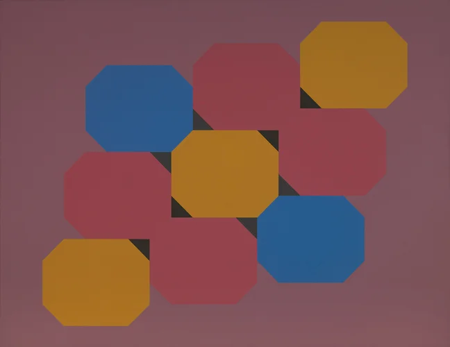 #16 , 1978 oil on canvas 48 x 63 inches; 121.9 x 160 centimeters