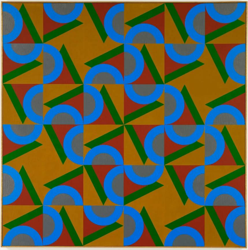 #16 , 1984 oil on canvas 60 x 60 inches; 152.4 x 152.4 centimeters