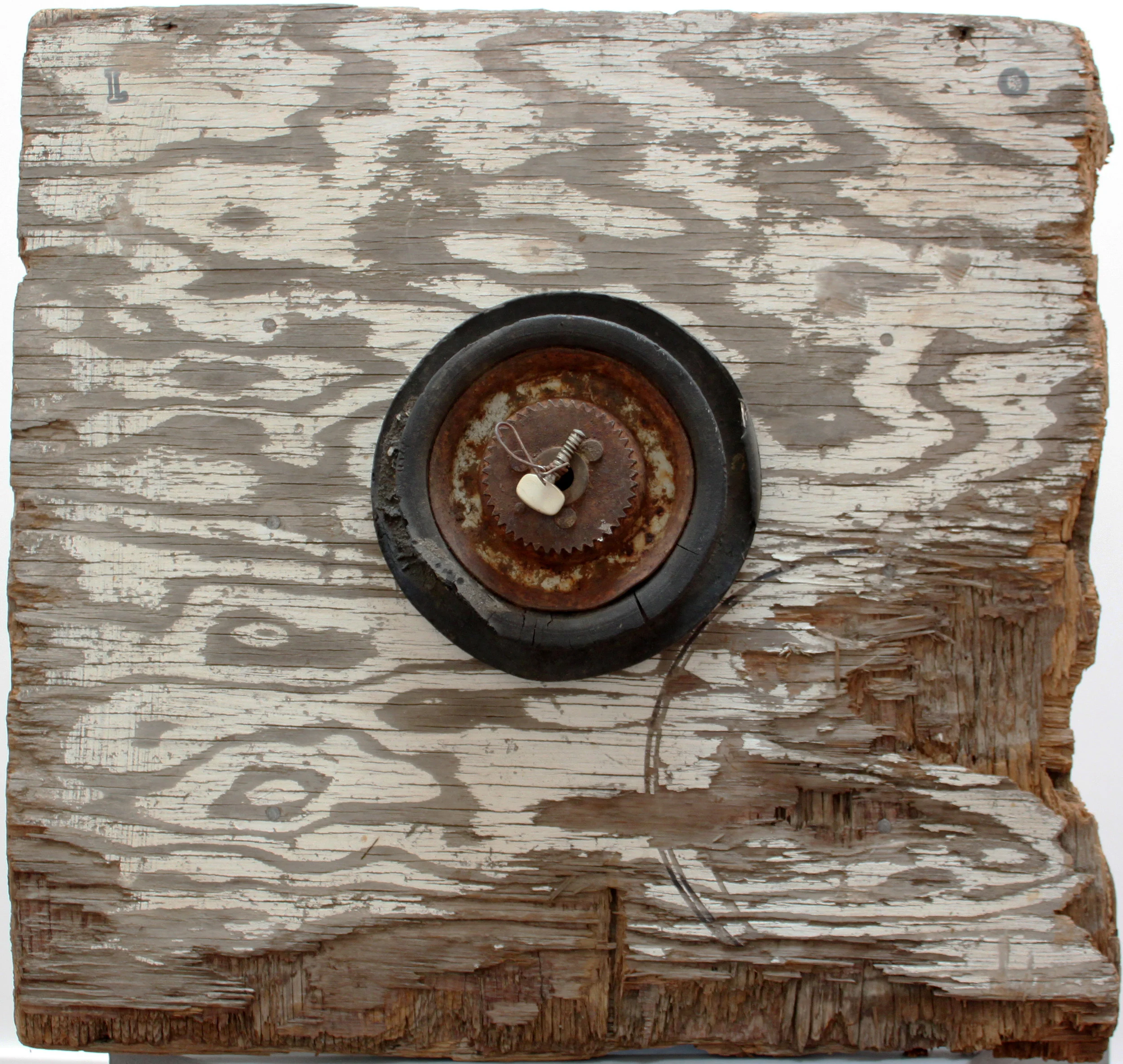 Key , 1987 mixed media 20 x 20 x 3 inches; 50.8 x 50.8 x 7.6 centimeters