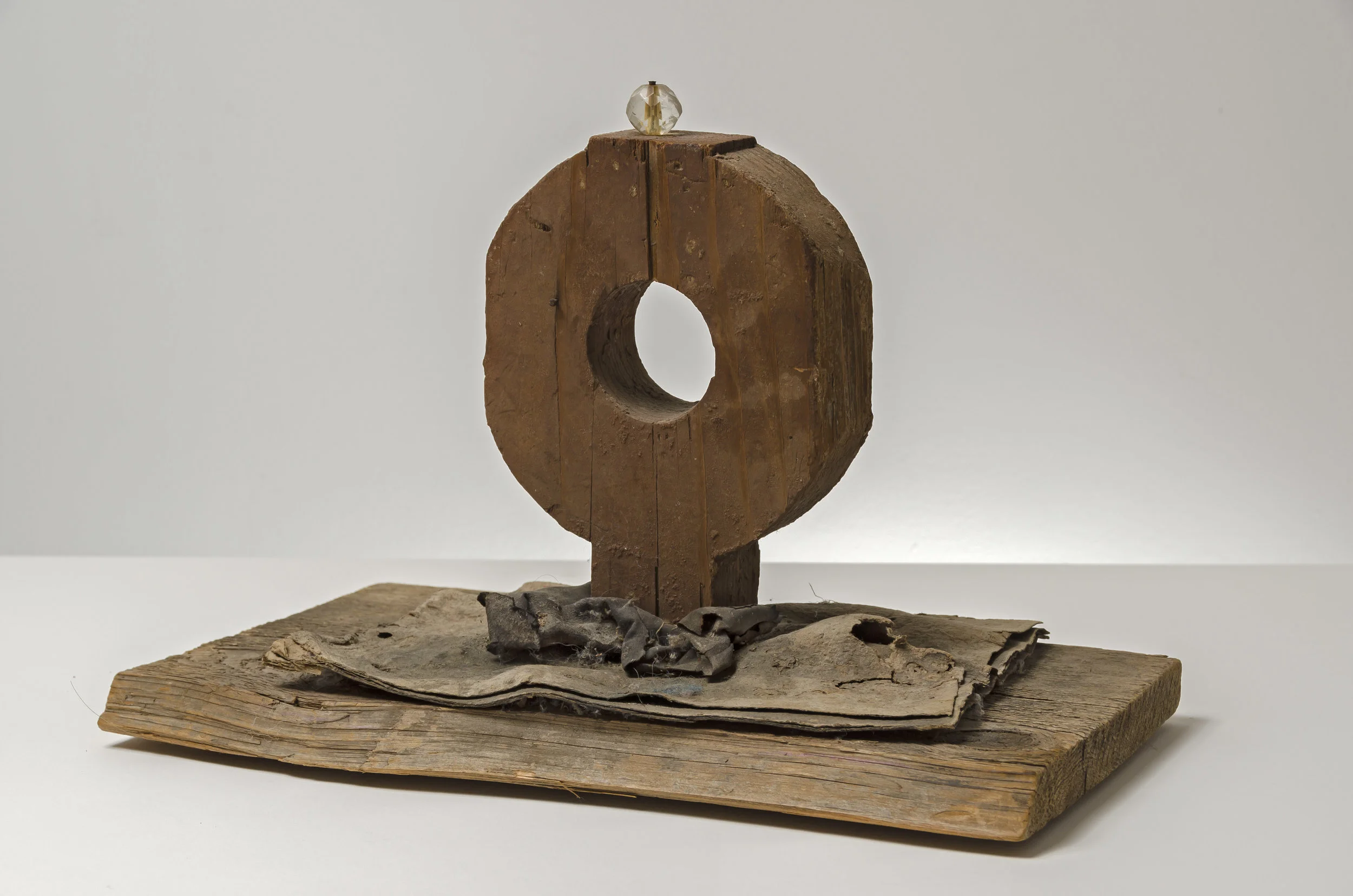 Untitled Ring Sculpture , c. 1960 mixed media sculpture 14 x 8 1/2 x 9 1/2 inches; 35.6 x 21.6 x 24.1 centimeters