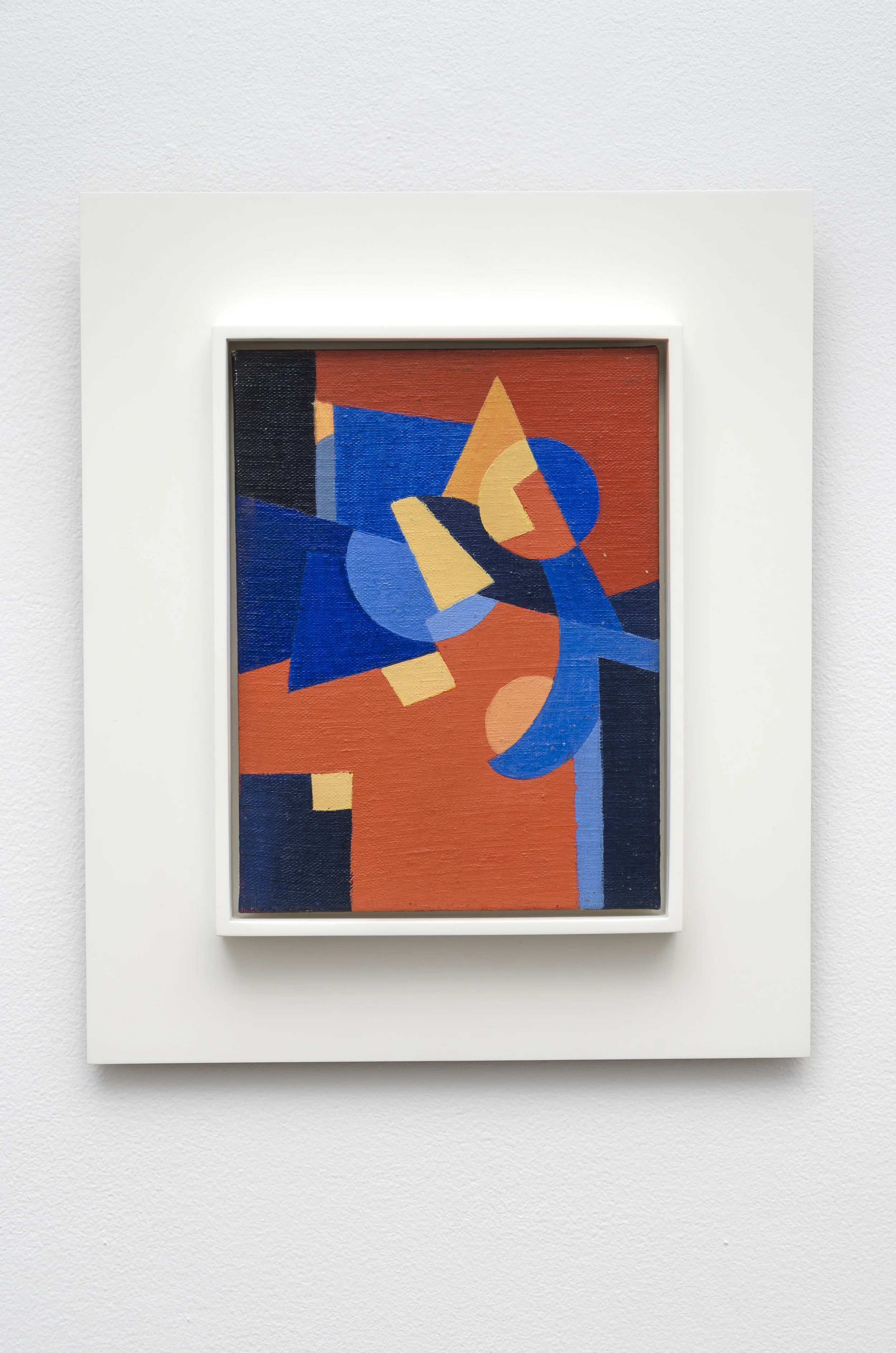 Untitled Abstract Composition , c. 1965 oil on board 9 3/8 x 7 inches; 23.8 x 17.8 centimeters
