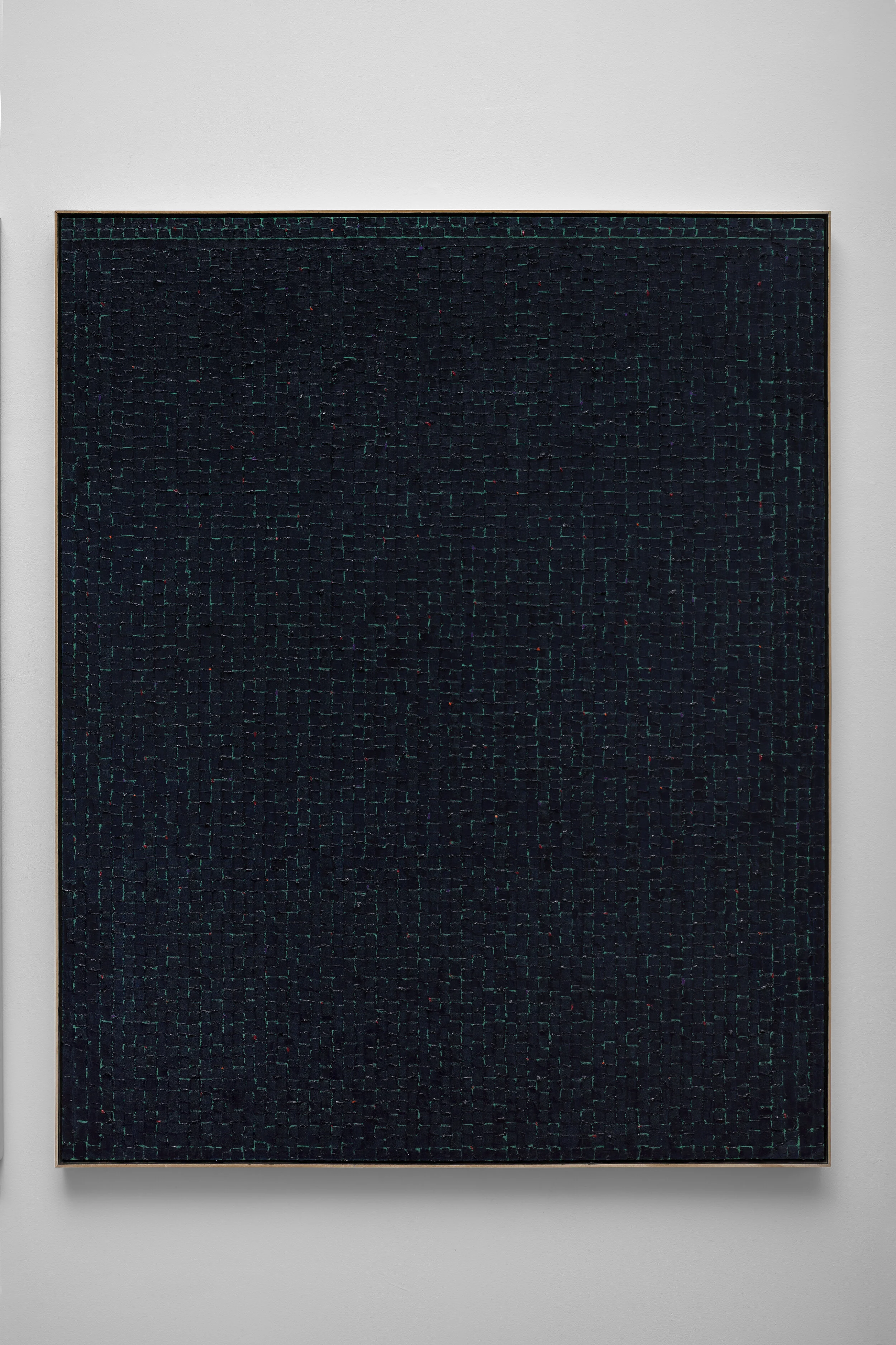 Water BLGB 18B , 2018 oil on canvas 64 x 52 inches; 162.6 x 132.1