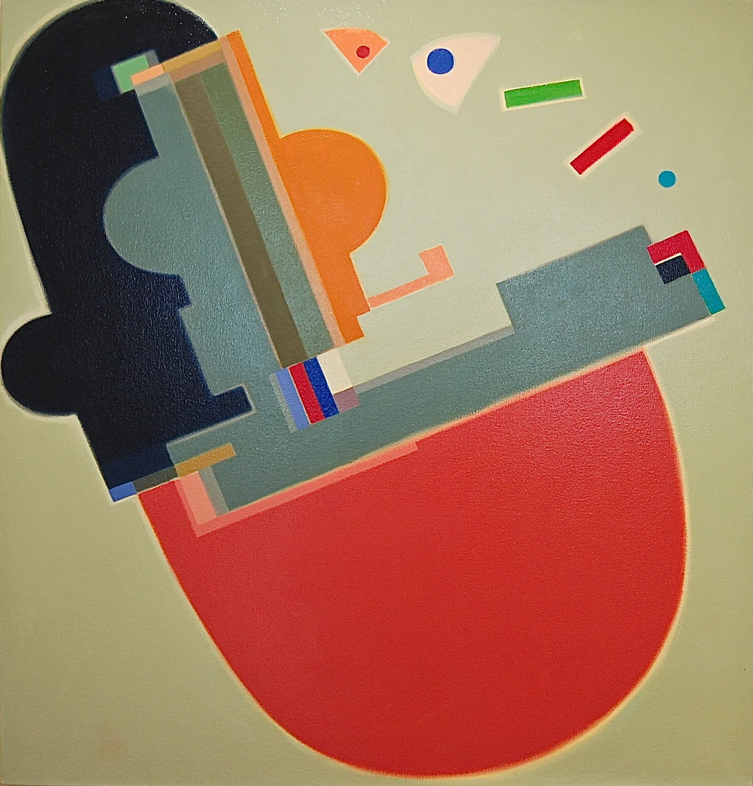 The Misfortune of Poetry , 2015 oil on canvas 36 x 34 inches; 91.4 x 86.4 centimeters