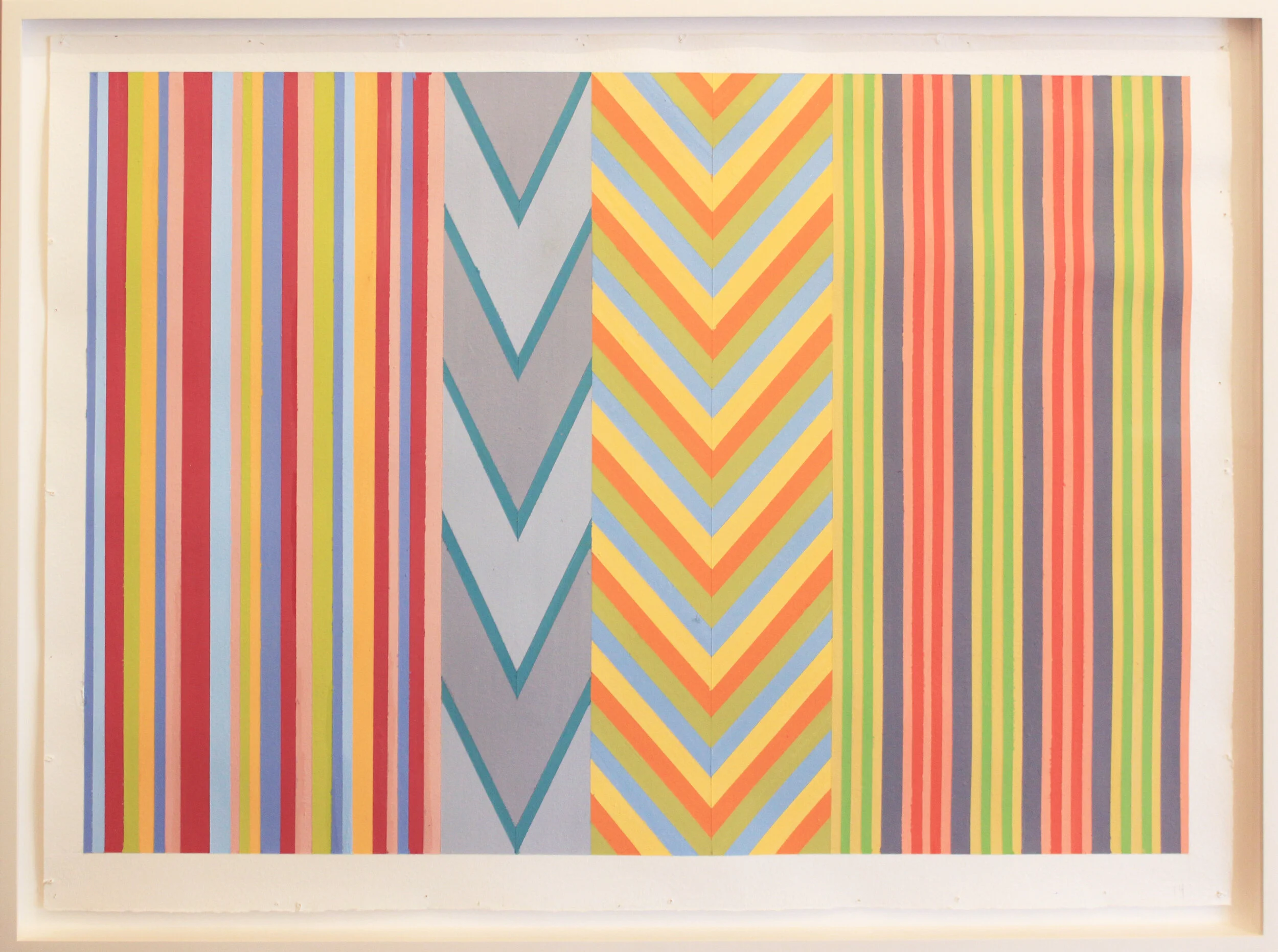 Surrender Is Not An Option- Study , 2014 raw pigment on paper 22 x 30 inches; 55.9 x 76.2 centimeters