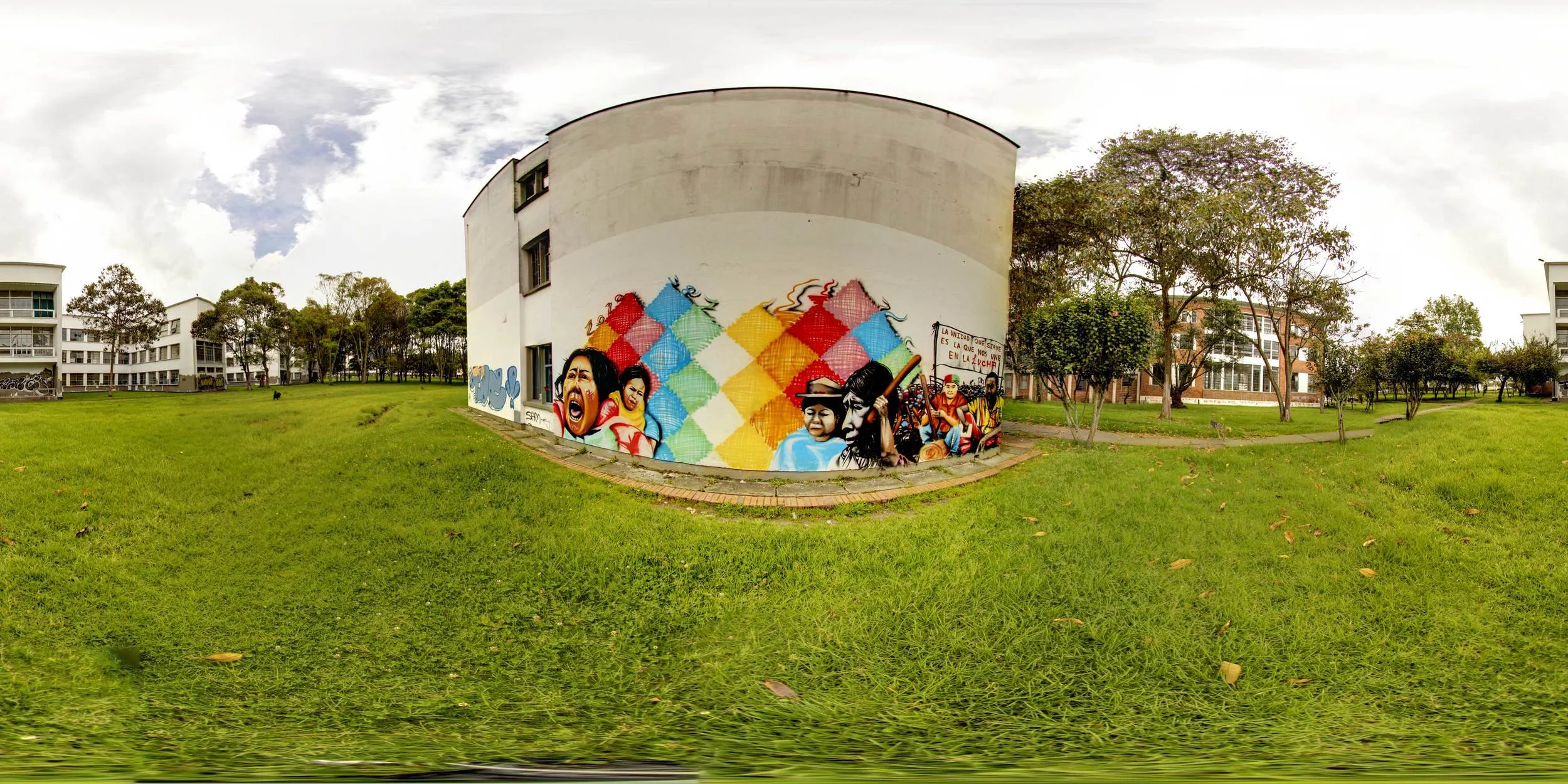 360° Rainbow at the National Universidad de Bogotá