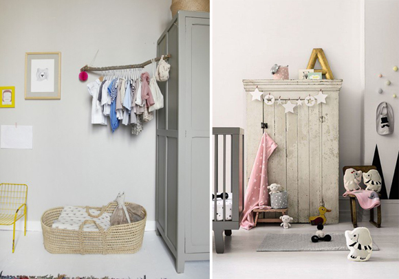 Left: via The Socialite Family Right: via Apartment Therapy