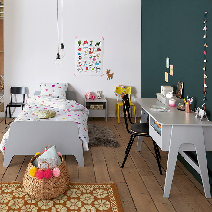 Retro style bedside table - £59 Retro style desk - £249