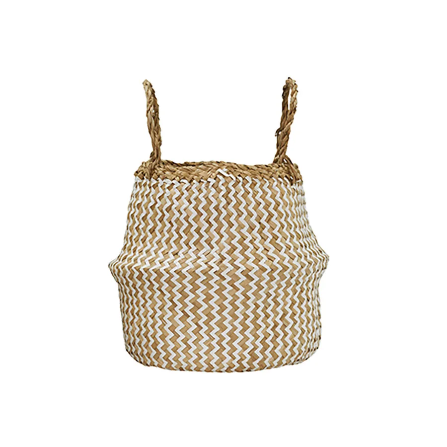 Zig Zag belly basket - This Modern Life - £19.50 (H 15cm Dia 28cm.)
