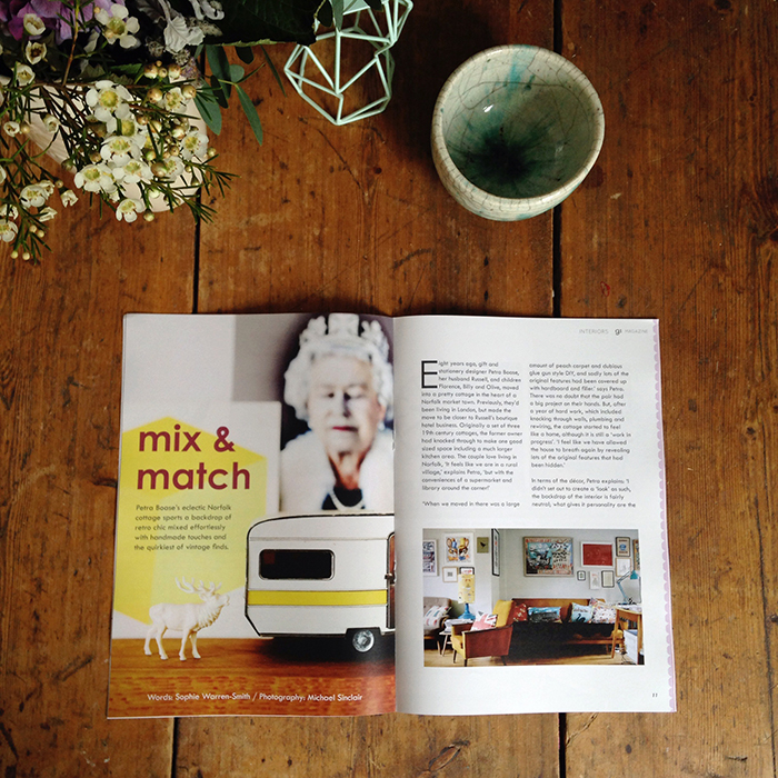 home tour feature from the mini print issue. (2014) 
