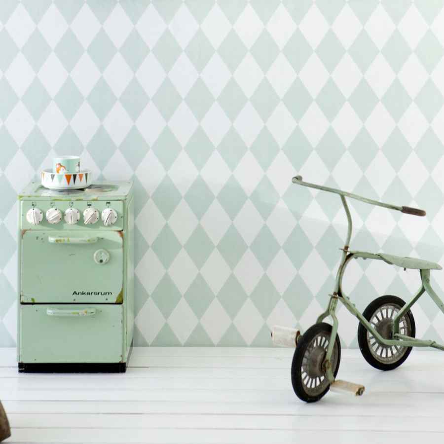 Harlequin in mint - £59.95 - This Modern Life