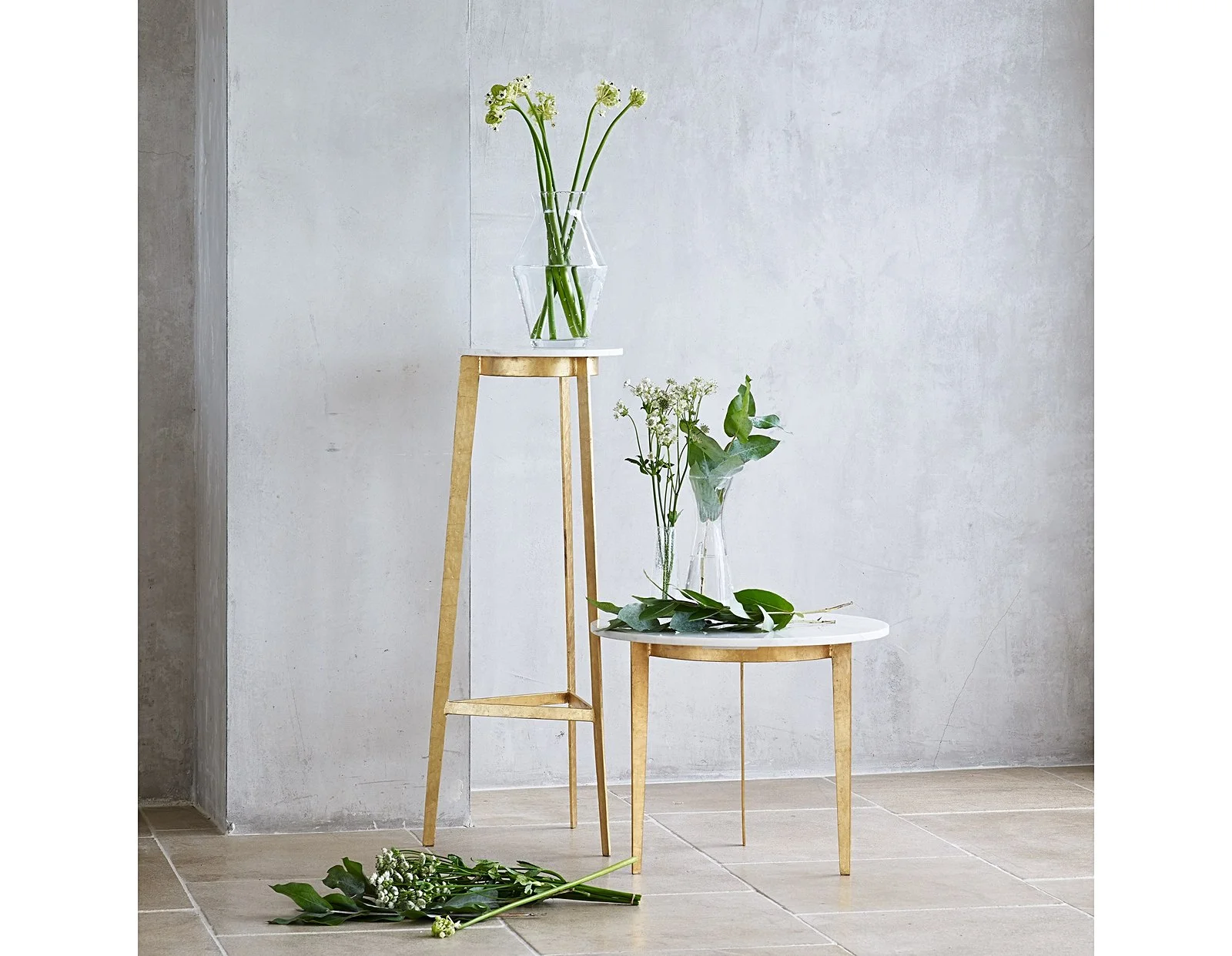 Luxe round side table , £195 - Oliver Bonas