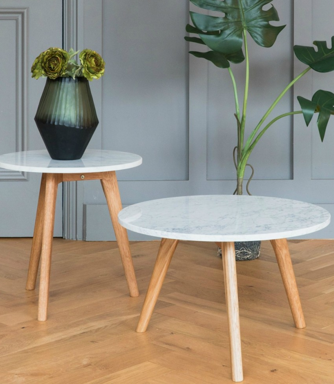 White stone coffee table , from £135 - Rose and Grey 