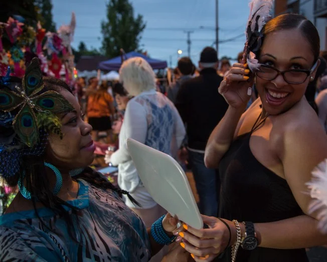 "Last Thursday" of every month turns Alberta Street into a festival.