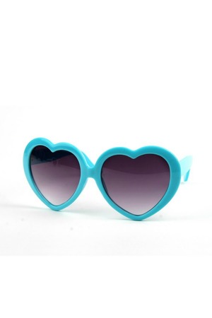 Blue Heart Sunglasses