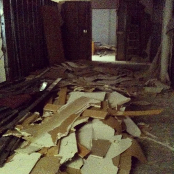 This is what is left of my old Soho studio (Taken with Instagram)