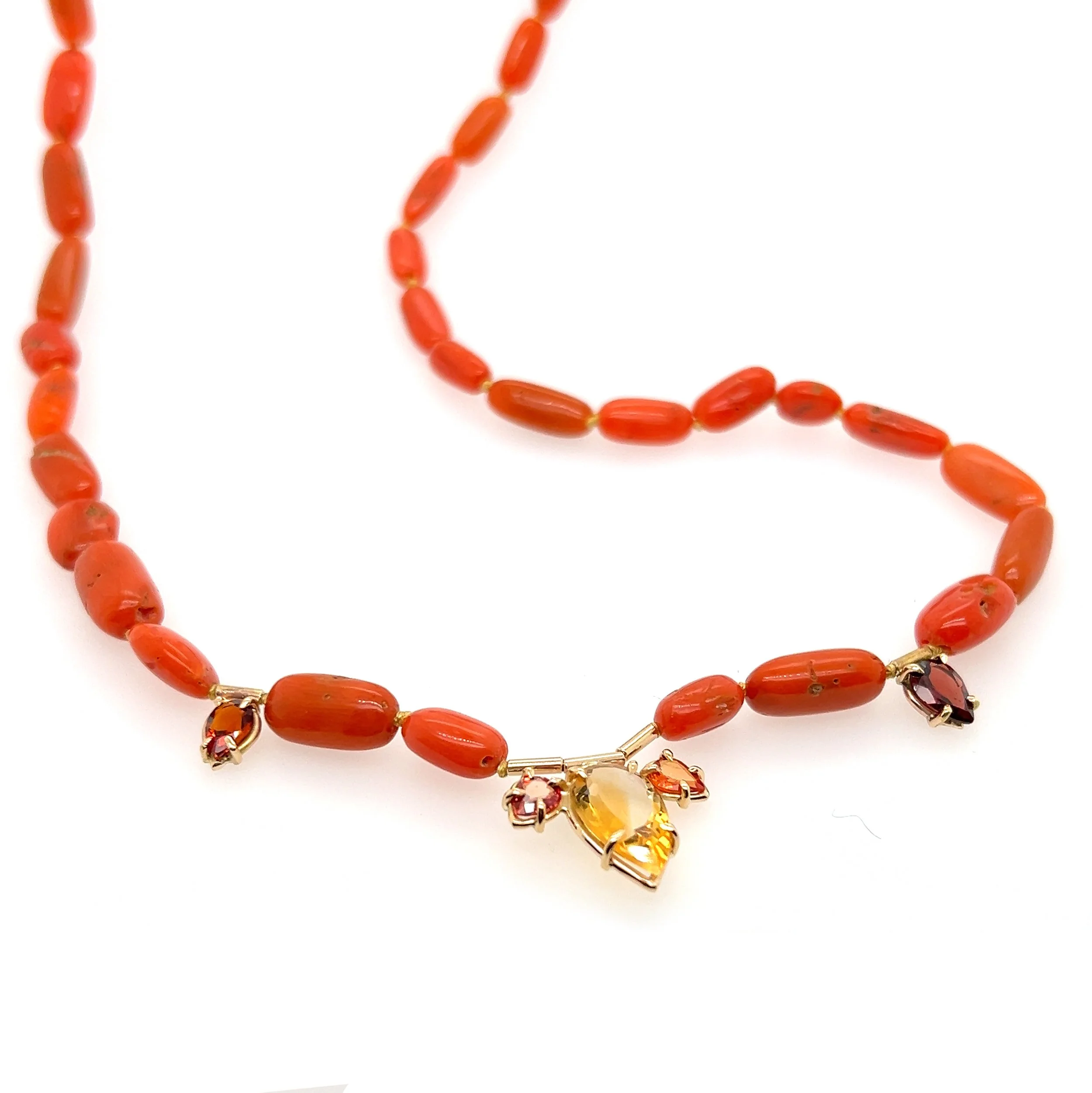 Coral India Necklace